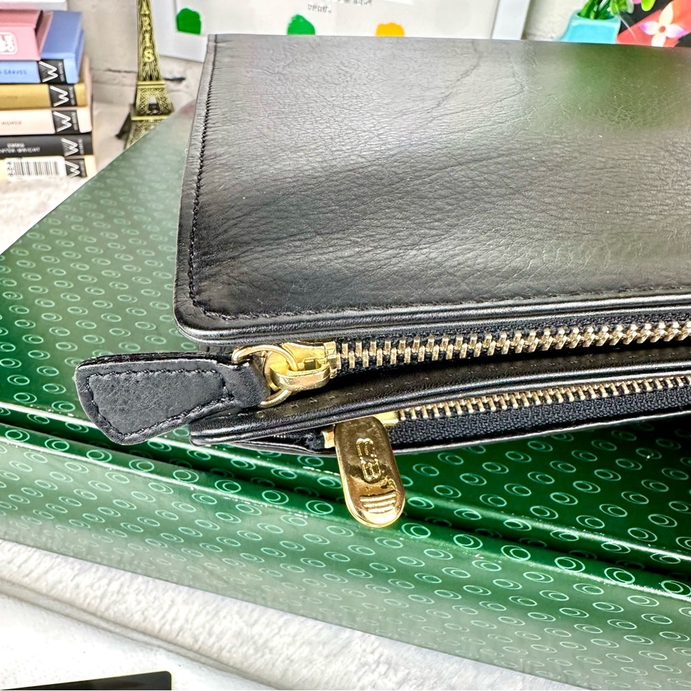 Balenciaga black leather business travel laptop bag NEW WITH TAGS RARE - Picture 9 of 15